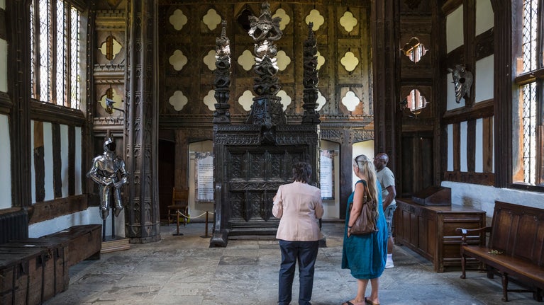 The Great Hall, Rufford Old Hall